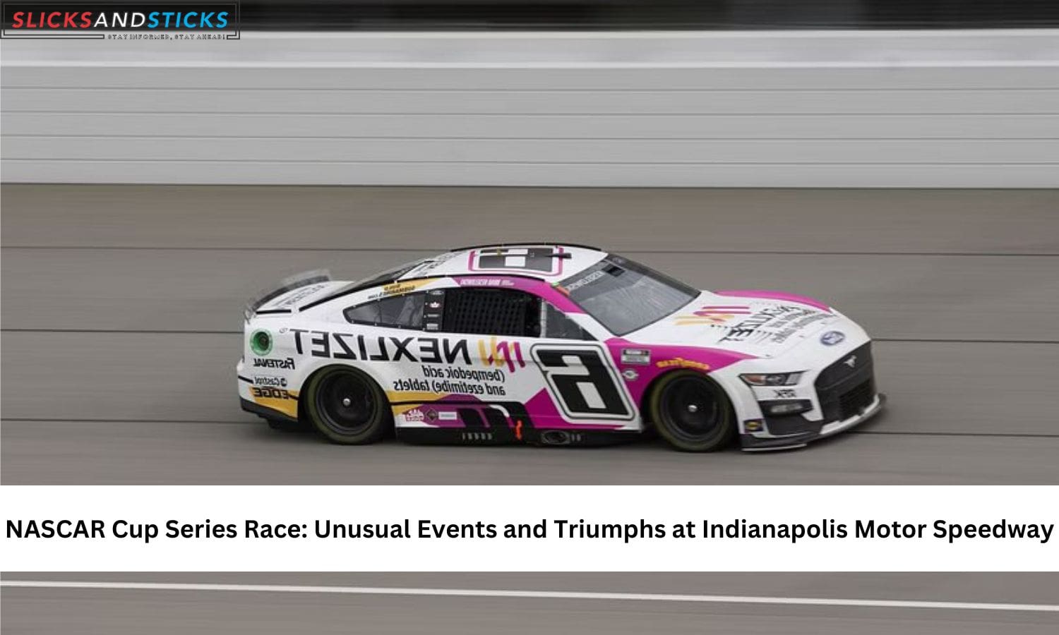 nascar-cup-series-race-unusual-events-and-triumphs-at-indianapolis-motor-speedwa