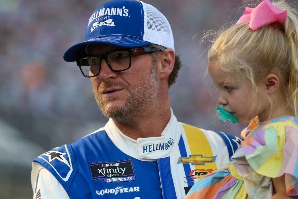 Dale Jr Admits Emotional Moment With Daughter Isla 