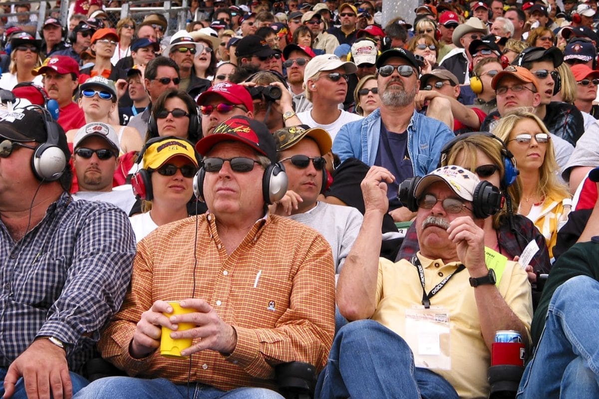 NASCAR Fans Stunned 1