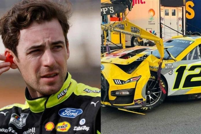 Ryan Blaney Reacts to NASCAR's Safety Fix