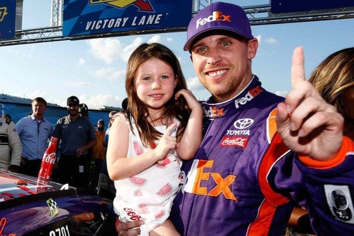 Denny Hamlin Admits Passing Competitive Trait to Daughter