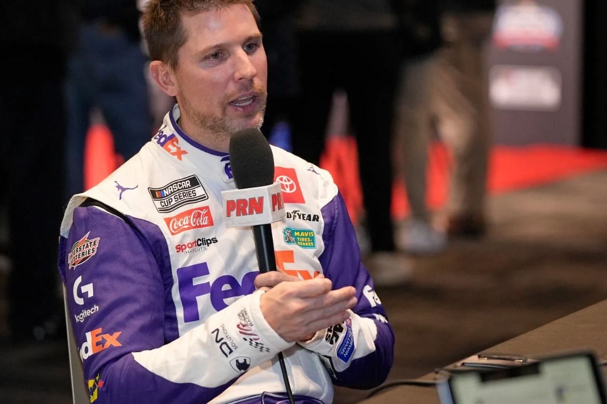 Denny Hamlin Wins Pole at Richmond Raceway 2