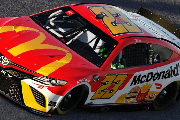 Mcdonald's Anime Colors With Bubba Wallace