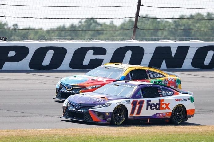 Denny Hamlin Slams NASCAR's Speeding Penalty 1